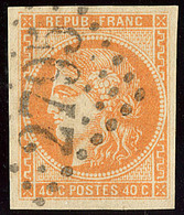 No 48b, Obl Gc 2795. - TB - 1870 Ausgabe Bordeaux
