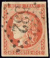 No 48g, Obl Gc 532. - TB. - R - 1870 Bordeaux Printing