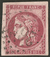 No 49, Lie De Vin. - TB - 1870 Bordeaux Printing