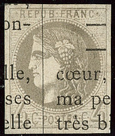 Oblitérations.Impression Typo. No 41II. - TB - 1870 Emissione Di Bordeaux