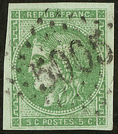 Oblitérations.Bureaux Français à L'étranger. No 42IIg, Obl Gc 5005 D'Alger. - TB - 1870 Uitgave Van Bordeaux