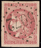 Oblitérations.Bureaux Français à L'étranger. No 49a, Obl Gc 5072 Tenez, Jolie Pièce. - TB. - R - 1870 Uitgave Van Bordeaux