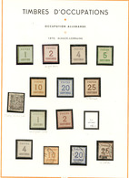 * Collection. 1870, Entre Les 1 Et 7, Droits Et Renversés, Des Ex Obl. - TB, B Ou Pd - Andere & Zonder Classificatie