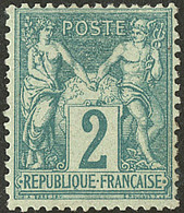 * No 62, Très Frais. - TB. - R - 1876-1878 Sage (Type I)