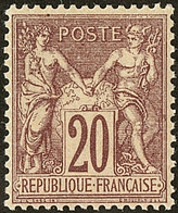 ** No 67, Très Frais Et Centré. - TB. - R - 1876-1878 Sage (Type I)