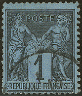 Bleu De Prusse. No 84. - TB. - R - 1876-1878 Sage (Typ I)