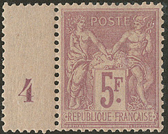 * No 95a, Violet Pâle Sur Lilas Clair, Bdf Mill. 4. - TB - 1876-1878 Sage (Type I)