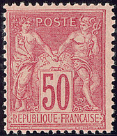 ** No 98, Rose, Centrage Courant Mais Très Frais Et TB - 1876-1878 Sage (Type I)