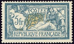 ** Merson. No 123a, Bleu Et Olive, Très Frais Et Centré. - TB - Altri & Non Classificati