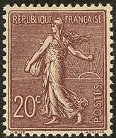 ** No 131d, Chocolat, Très Frais. - TB (N°et Cote Maury) - Altri & Non Classificati