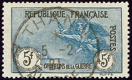 1e Orphelins. No 155, Obl Cad Thann Fév 21. - TB. - R - Autres & Non Classés