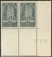 ** Cathédrale De Reims. No 259a, Paire Cd 27.5.30. - TB - Autres & Non Classés