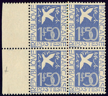 ** Colombe De La Paix. No 294, Bloc De Quatre Bdf. - TB - Andere & Zonder Classificatie