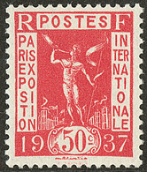 ** Exposition 1937, Rouge Carminé. No 325A, Superbe. - RR - Other & Unclassified