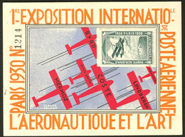 Lettre EIPA 30. No 6c, Sur CP De L'Exposition Avec VS Au Verso, Pour La Suisse. - TB - Other & Unclassified