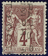 Surcharge 5 Lignes. No 14, Sans Quantième OCTO, Défauts Sinon TB - 1893-1947