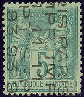 Surcharge 5 Lignes. No 15, 11 SEPT, Jolie Pièce. - TB - 1893-1947