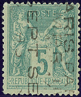 Surcharge 5 Lignes. No 15, ?? SEPT, Pd. - TB - 1893-1947