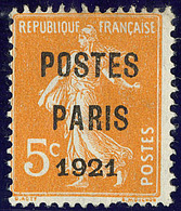 Postes Paris. No 27, Une Dent Courte Mais TB D'aspect - 1893-1947