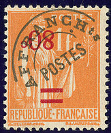 ** Surcharge Renversée. No 74a (Maury 75c). - TB - 1893-1947