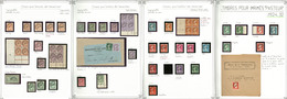 ** Collection. 1922-2008, Valeurs Moyennes Entre Les N°39 Et 256, Nombreux Blocs De Quatre Dont Cd, Des Doubles. - TB - 1893-1947
