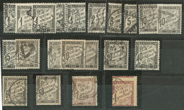 Collection. 1881-1892, Type Duval, Valeurs Et Obl Diverses. - TB (cote Maury) - Andere & Zonder Classificatie