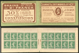 ** No 159-C3, S.28, Carnet De 20t N°159c. - TB - Autres & Non Classés