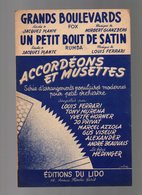 Partition Grands Boulevards Fox Et Un Petit Bout De Satin Rumba - Accordéons Et Musettes Enregistré Par Yvette Horner - Opéra