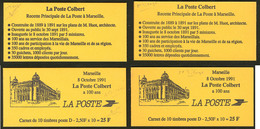 ** La Poste Colbert. No 2712-CP1, Et Le Carnet Officiel 2712-C1. - TB - Autres & Non Classés