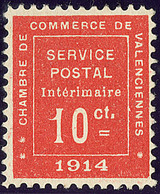 ** Valenciennes. No 1. - TB - Guerre (timbres De)