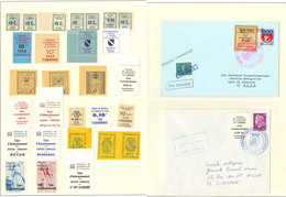 ** Collection. 1909-1988, Valeurs Moyennes Et Séries Complètes Entre Les N°1 Et 40, Qqs Ex *. - TB - Other & Unclassified