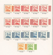 ** Timbres Tous Colis. Nos 31 à 47, Tous Bdf. - TB - Sonstige & Ohne Zuordnung