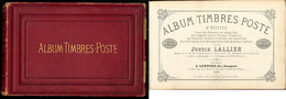 "Album De Timbres-Poste" Par J. Lallier, 8e édition 1869, Un Des Tout Premier Album De Timbres Du Monde, éd. A. Lenegre  - Autres & Non Classés