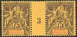 * Guinée.No 12, Paire Mill. 3. - TB - Altri & Non Classificati