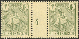 * Guinée.No 30, Paire Mill. 4. - TB - Andere & Zonder Classificatie