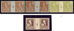 * Indochine. Nos 29 (2 Paires Mill. 3 Et 6), 37 Paire Mill. 4, Taxe 43 Paire Mill. 2. - TB - Other & Unclassified