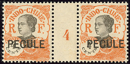 ** Indochine. Surchargé "PECULE". No 103, Paire Mill. 4. - TB - Altri & Non Classificati