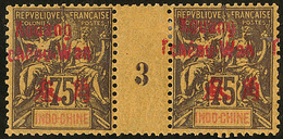 * Kouang Tcheou. No 13, Paire Mill. 3. - TB. - R - Autres & Non Classés