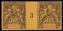 * Martinique. No 42 Paire Mill. 3. - TB - Otros & Sin Clasificación