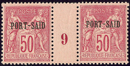 * Port-Saïd. No 15, Paire Mill. 9. - TB - Autres & Non Classés