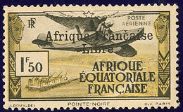 * Poste Aérienne. France-Libre. No 14, Gomme Coloniale. - TB - Sonstige & Ohne Zuordnung