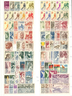 ** Collection. 1944-1954 (Poste, PA, Taxe, BF), Complète Sauf N°42, PA 18 Et Taxe 9 Et 10. - TB - Other & Unclassified