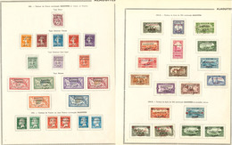 * Collection. 1925-1930 (Poste, PA, Taxe), Complète Dont Qqs Ex Obl. - TB - Andere & Zonder Classificatie
