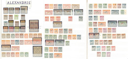 ** Collection. 1899-1927 (Poste, Taxe), Valeurs Diverses, Qqs Nuances Et Des Ex *, Très Frais. - TB - Andere & Zonder Classificatie