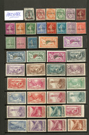 * ANDORRE. Collection. 1931-1943 (Poste, PA, Taxe), Dont 1/23, + Divers Andorre Esp., Des Valeurs Moyennes Et Séries Com - Altri & Non Classificati