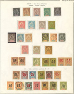 * Collection. 1892-1912 (Poste), Complète Dont 6 Ex Obl. - TB - Other & Unclassified