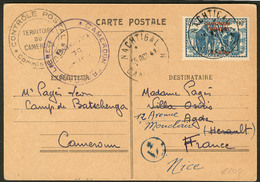 Lettre No 222, Seul Sur Carte Interzone, Obl Nachtigal 15.10.41, Pour La France. - TB - Other & Unclassified