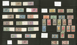 * Collection. 1916-1955 (Poste, PA, Taxe), Valeurs Moyennes Et Séries Complètes, Nombreux Ex **. - TB - Other & Unclassified