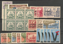 * Lot. 1921-1940 (Poste), Petites Et Moyennes Valeurs. - TB - Other & Unclassified