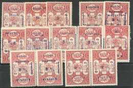 * Variétés. Nos 78 (3), 79 (11), Avec Variétés Diverses. - TB - Other & Unclassified